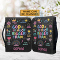 God Is So Much Bigger Personalized Bible Cover