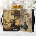 Personalized Dachshund Faith Bible Cover