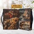 Personalized Majestic Lion Bible Cover