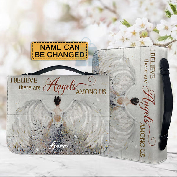 Angels Among Us Personalized Bible Cover