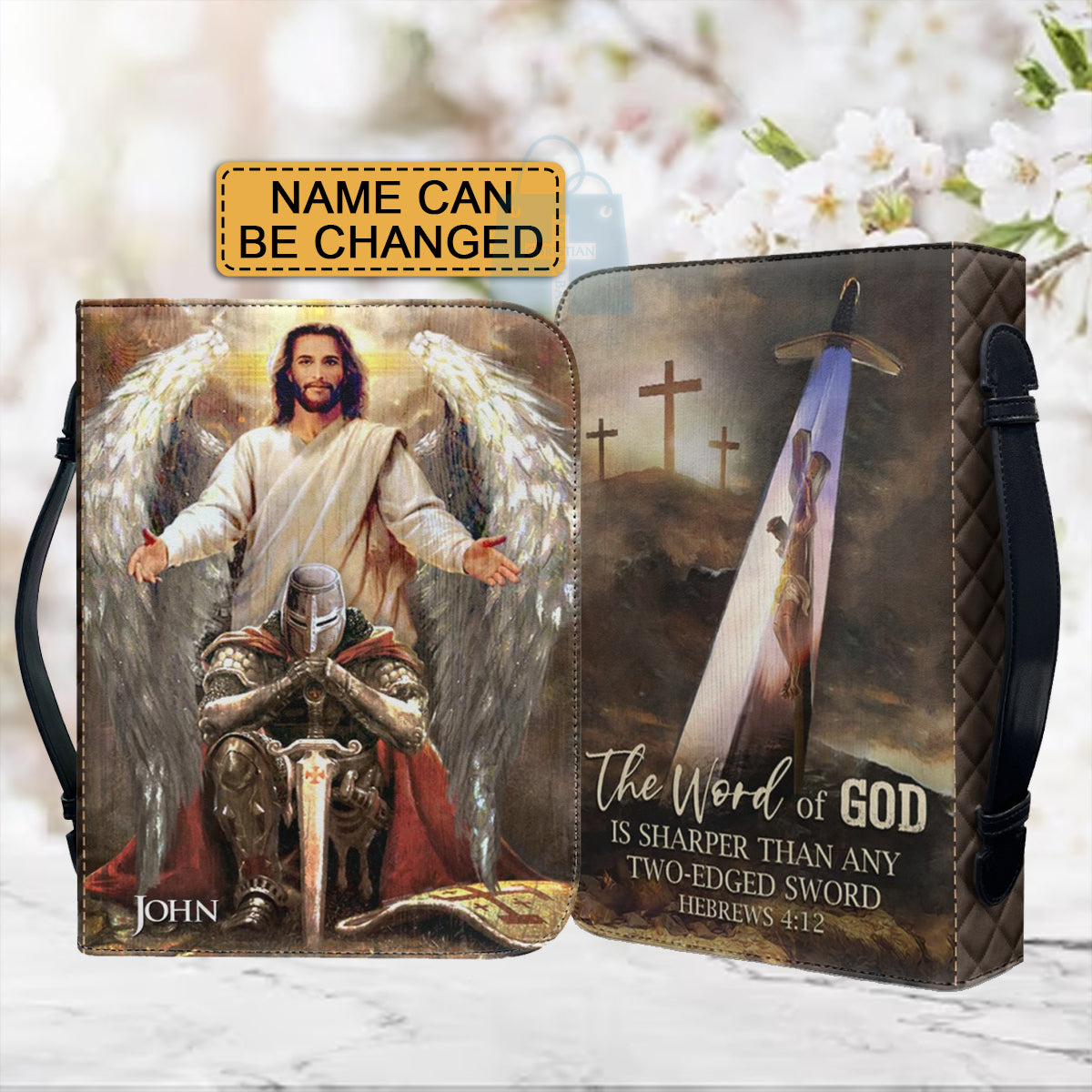 Personalized Warrior Lion Bible Cover