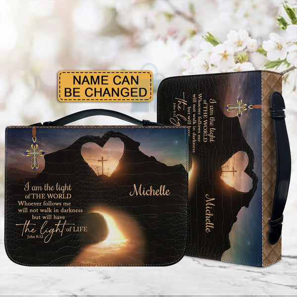 Personalized Light of the World Bible Cover