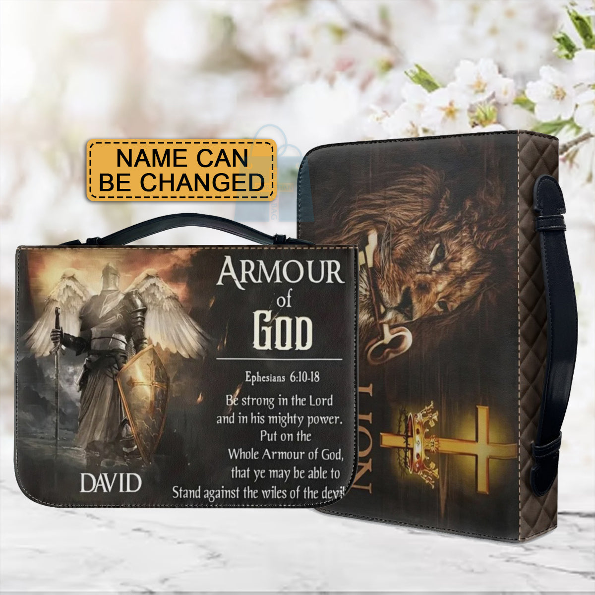 Armor of God Personalized Bible Cover