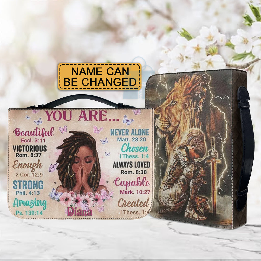 God Says You Are Personalized Bible Cover