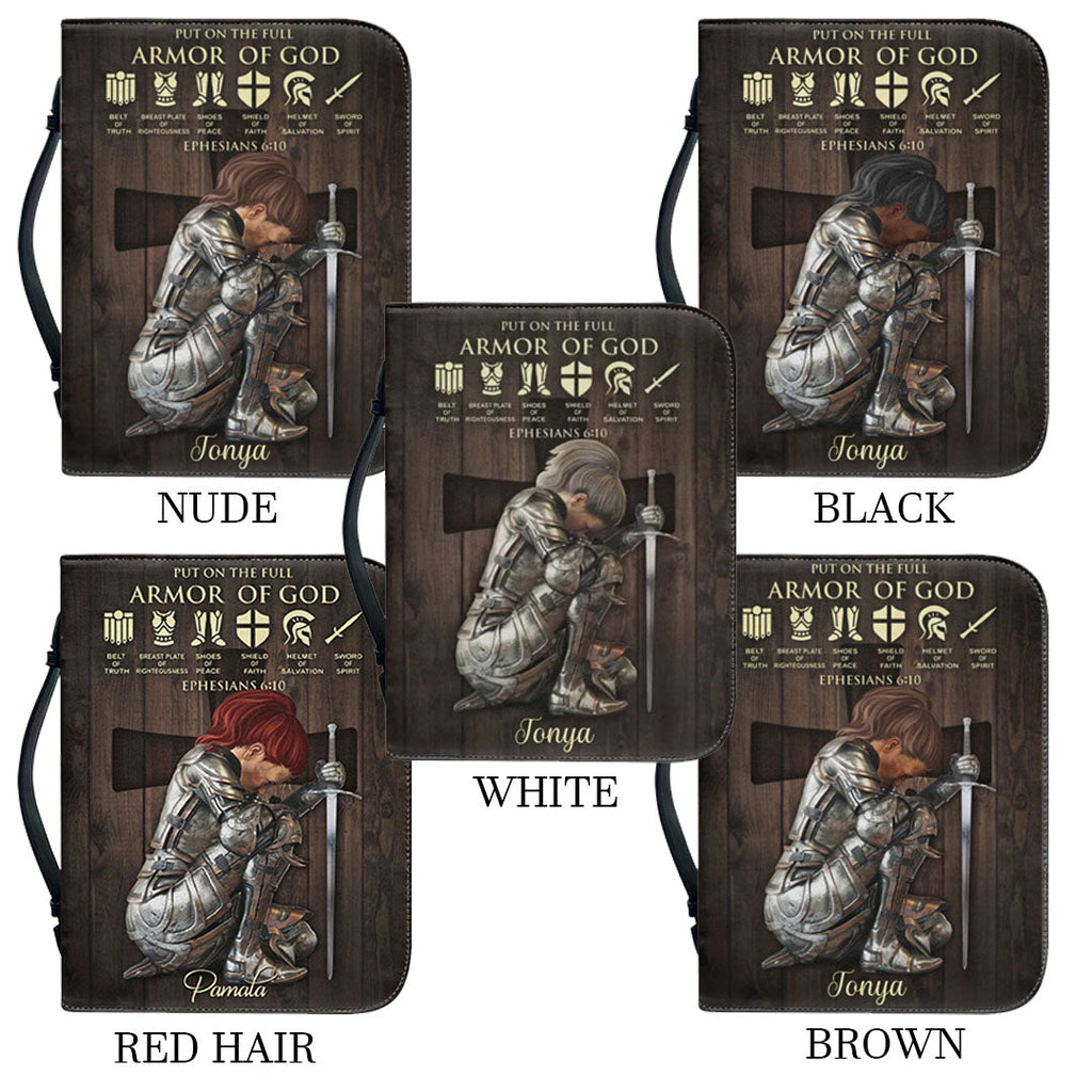 Personalized Armor of God Bible Cover