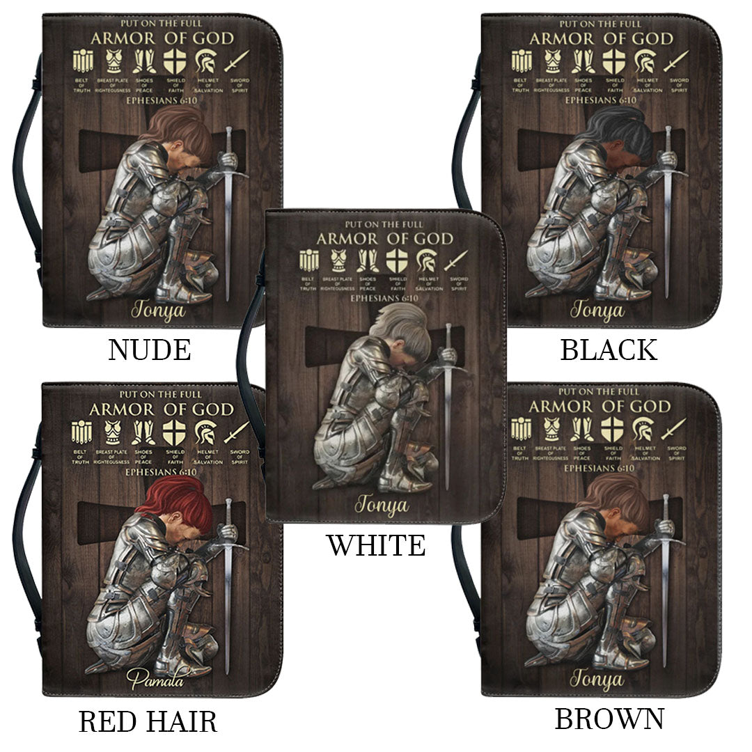 Personalized Armor of God Bible Cover