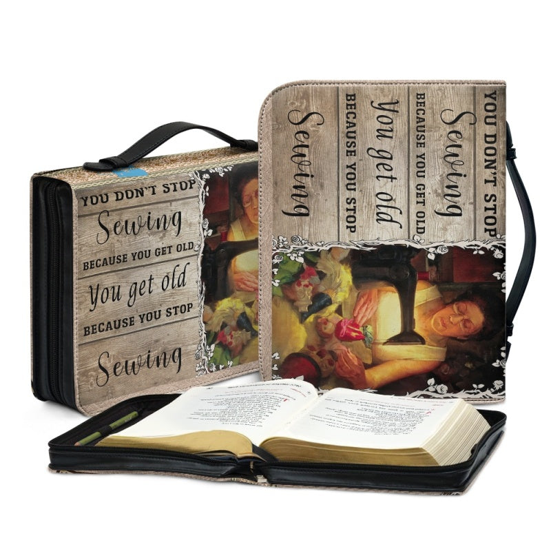 Personalized Sewing Lover Bible Cover