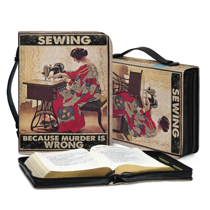 Personalized Sewing Lover Bible Cover