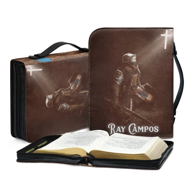 Personalized Christ Cross Bible Cover