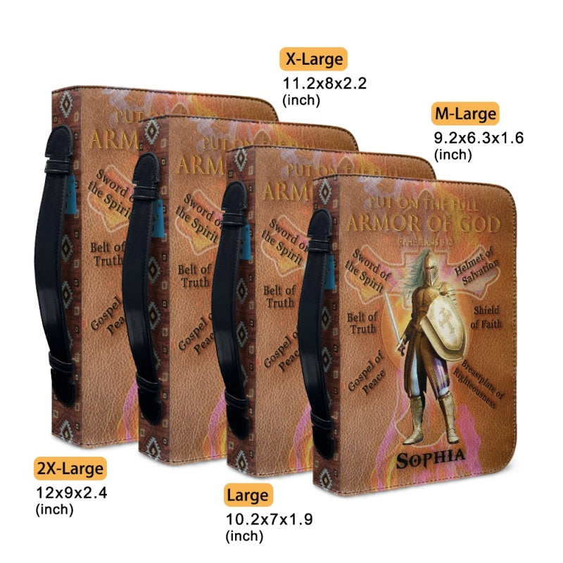 Personalized Full Armor of God Bible Cover