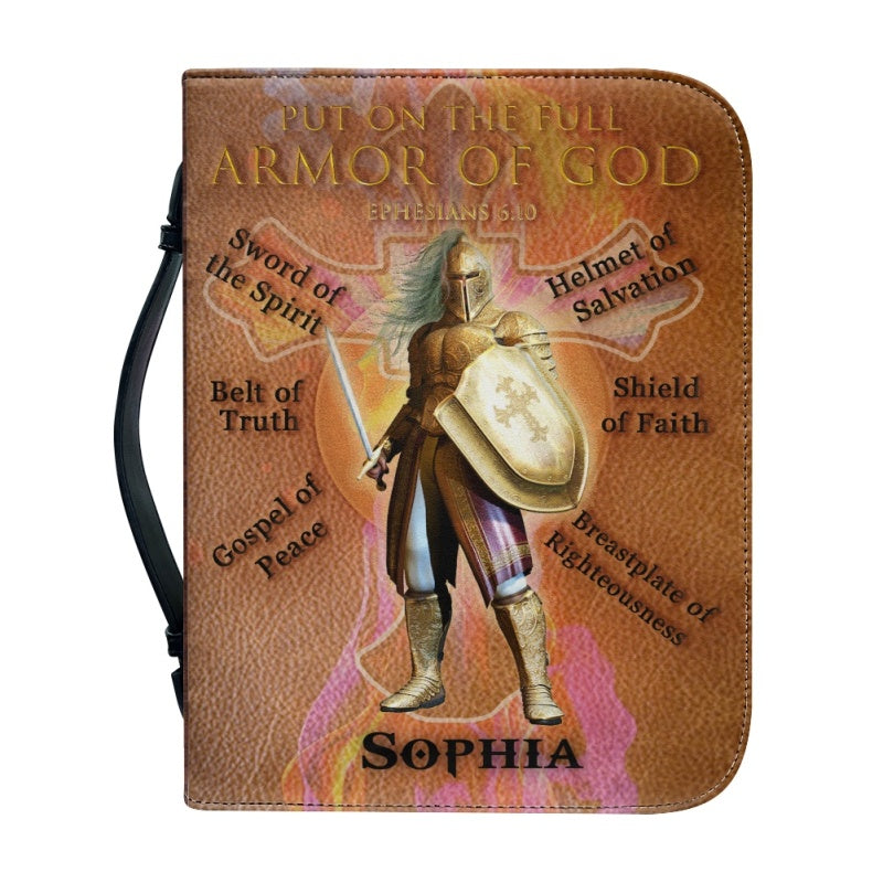 Personalized Full Armor of God Bible Cover
