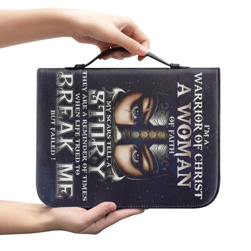 Personalized Warrior of Christ Bible Cover