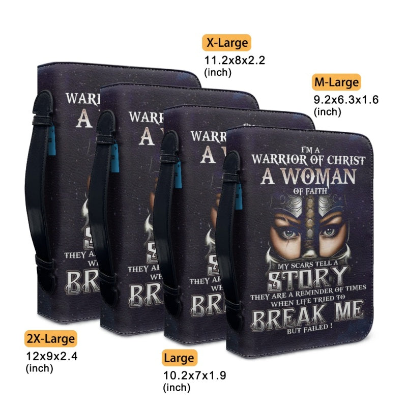 Personalized Warrior of Christ Bible Cover