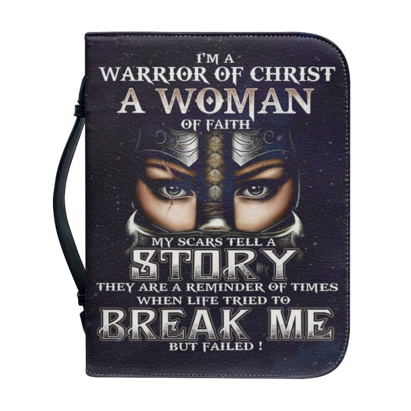 Personalized Warrior of Christ Bible Cover