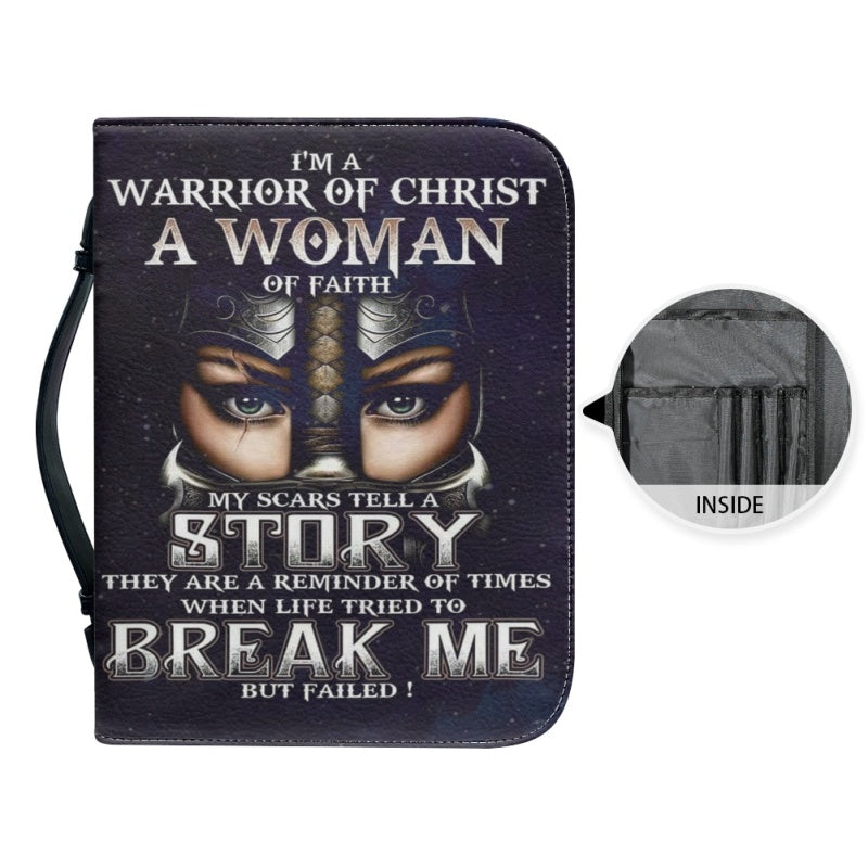 Personalized Warrior of Christ Bible Cover
