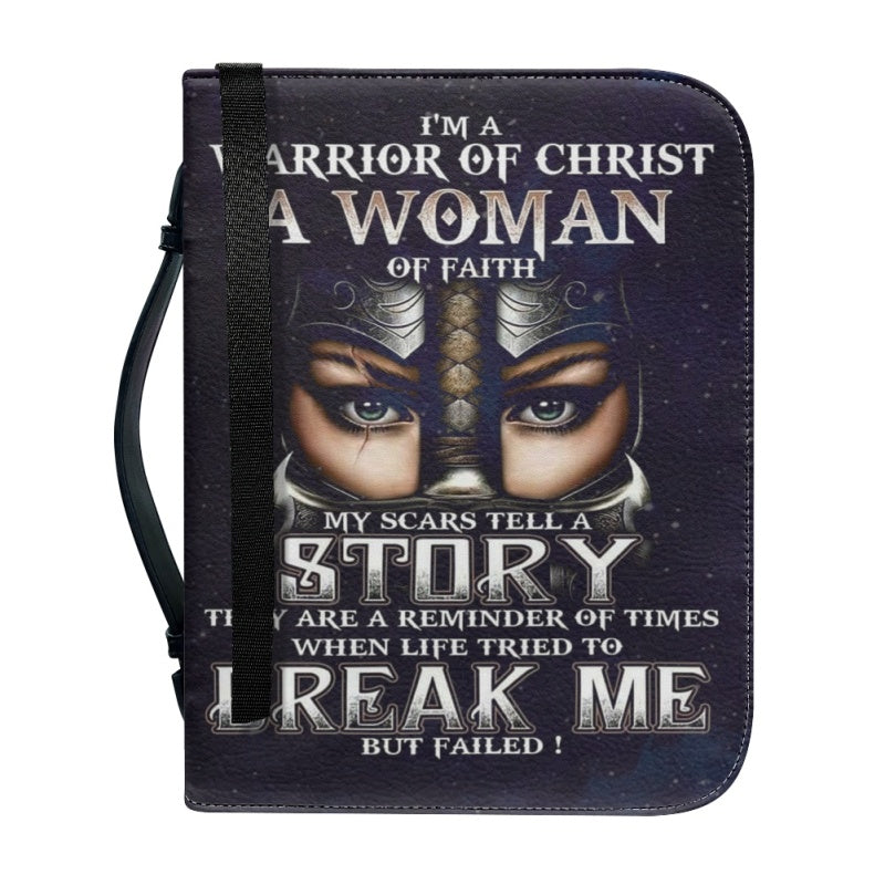 Personalized Warrior of Christ Bible Cover