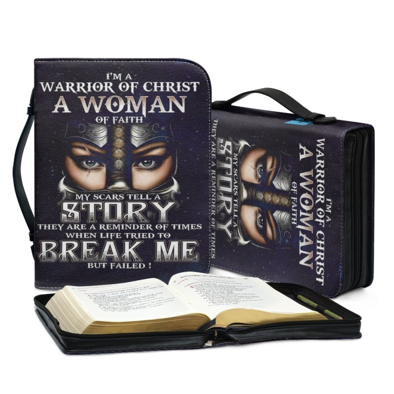Personalized Warrior of Christ Bible Cover