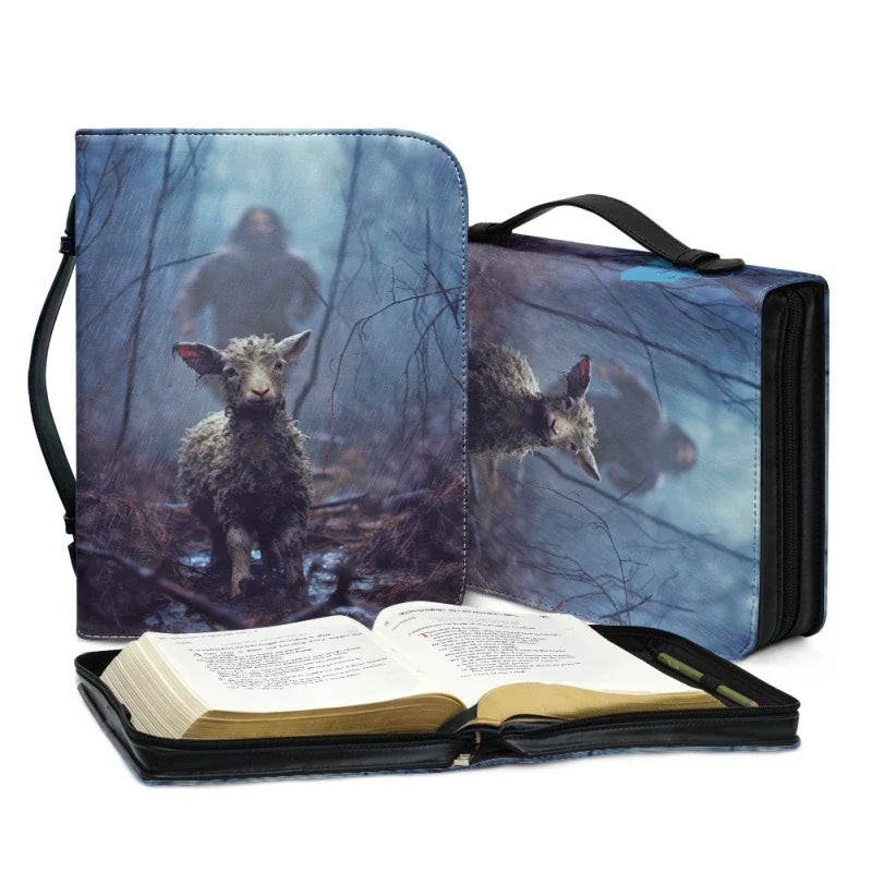 Guardian Shepherd Lamb of God Bible Cover