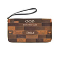 God Says You Are Personalized Clutch Purse