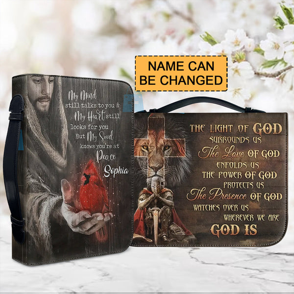 Personalized The Love Of God Bible Cover
