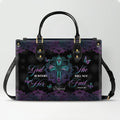 Psalm 46:5 Mandala Personalized Leather Handbag