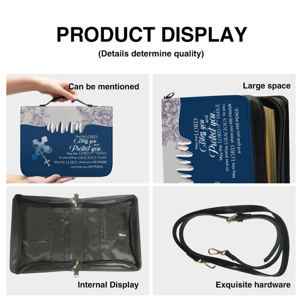 Personalized Bible Cover & Leather Handbag