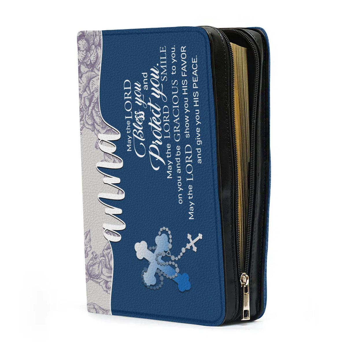 Personalized Bible Cover & Leather Handbag