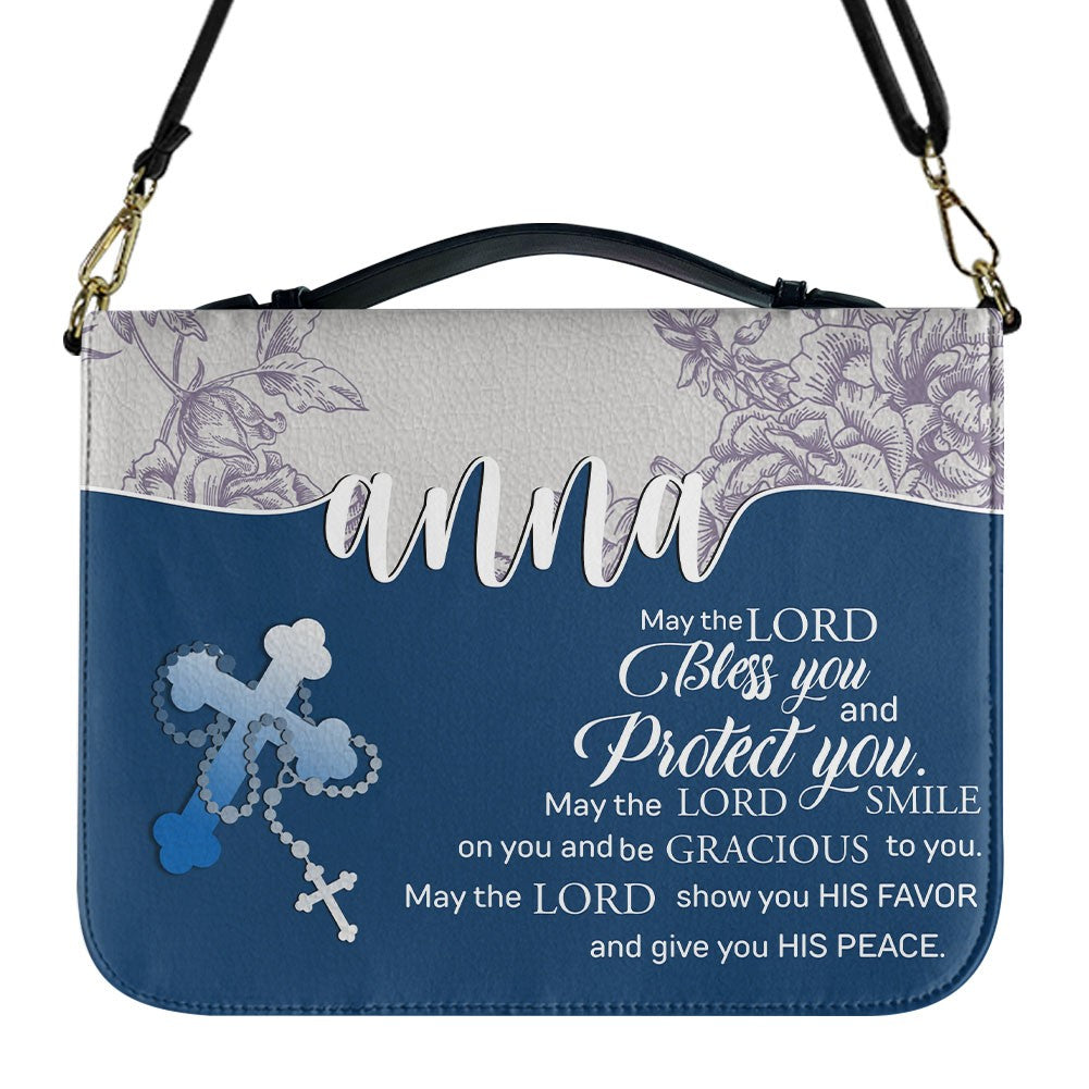 Personalized Bible Cover & Leather Handbag