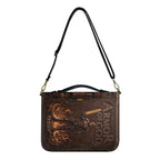 Personalized Armor of God Leather Bible Cover
