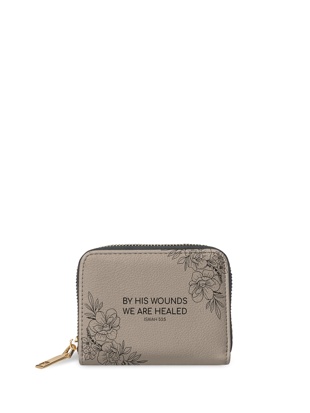 Isaiah 53:5 Scripture Mini Wallet