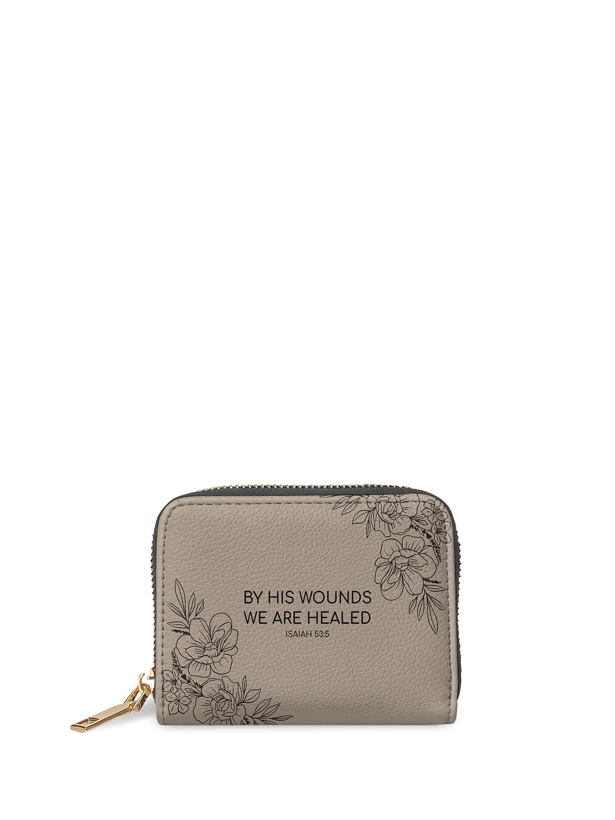 Isaiah 53:5 Scripture Mini Wallet