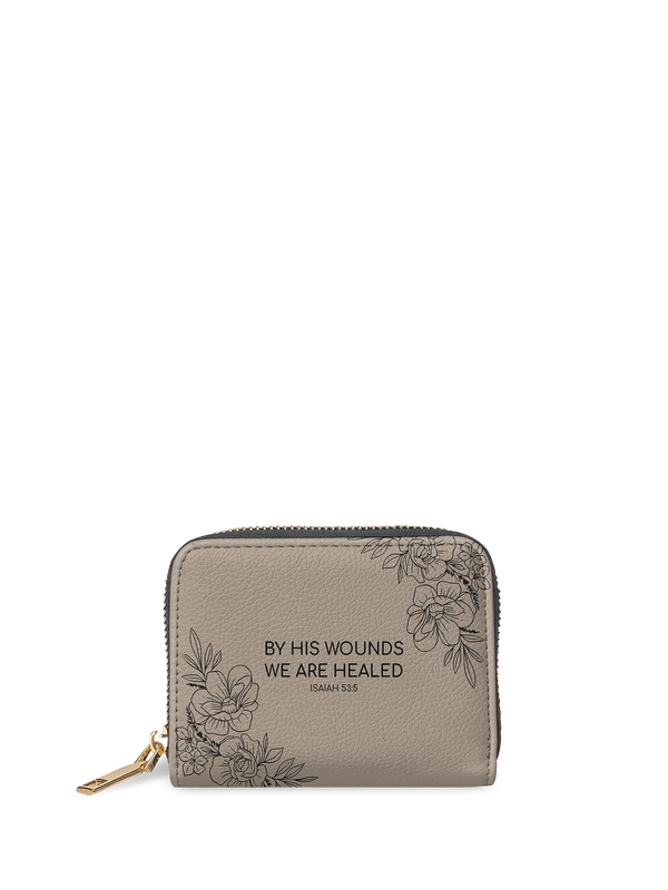 Isaiah 53:5 Scripture Mini Wallet