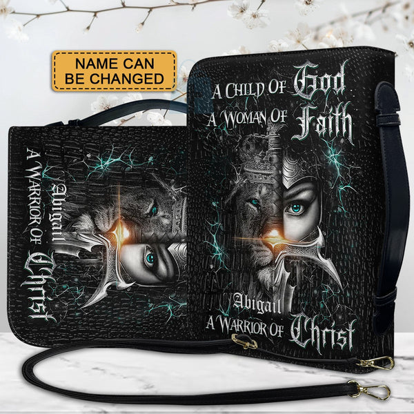 Personalized Warrior of Christ Bible Cover