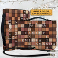 Custom Name Family Leather Bible Cover