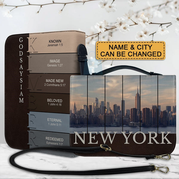 Personalized Sacred Name Meaning Bible Cover