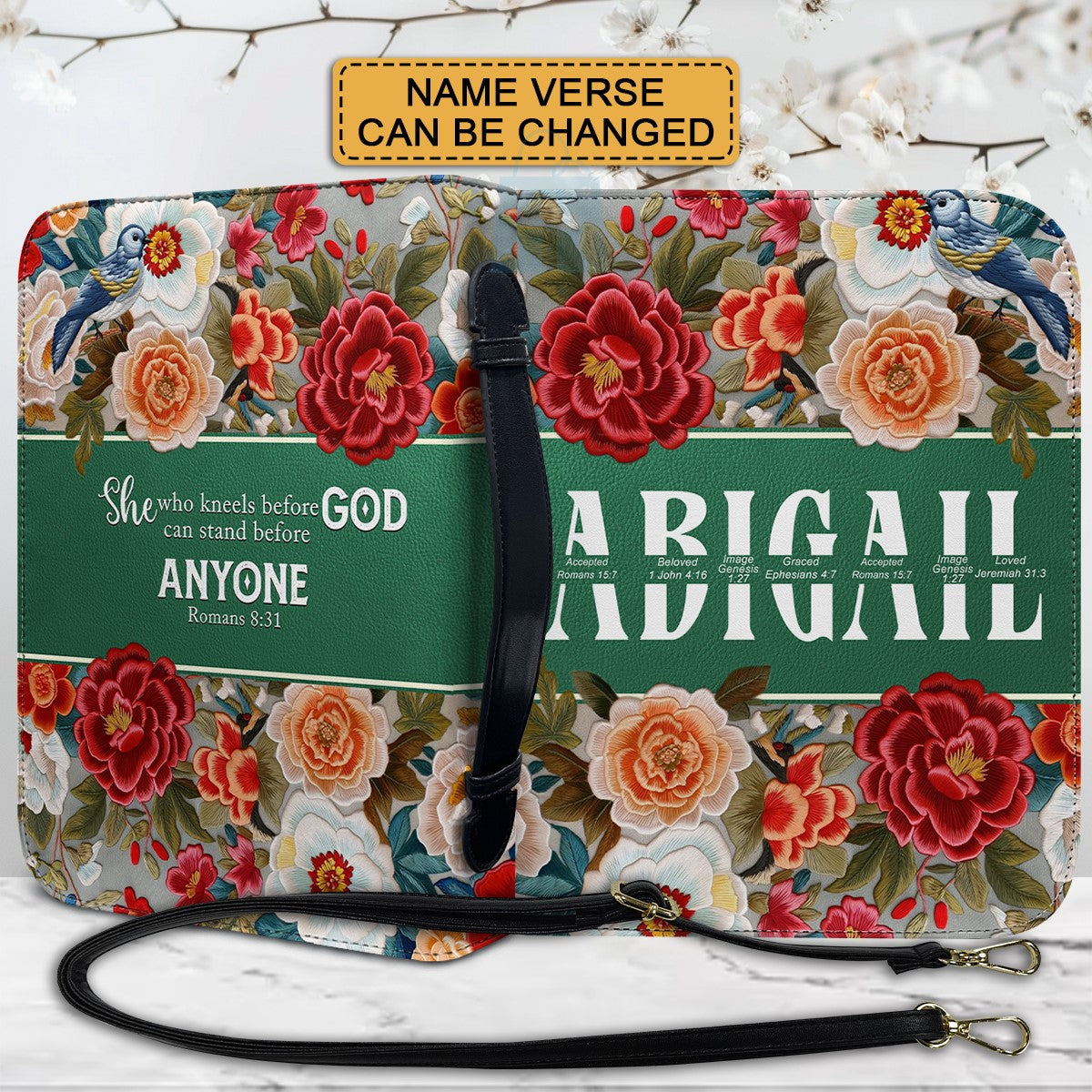 Personalized Name Meaning Bible Cover