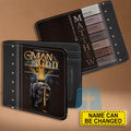 Personalized Son of the King Men's Leather Wallet