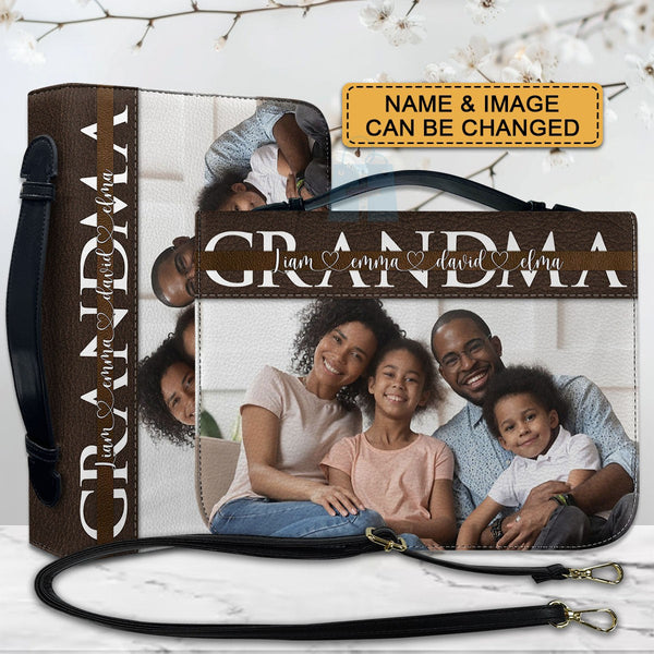 Personalized Family Photo Bible Cover