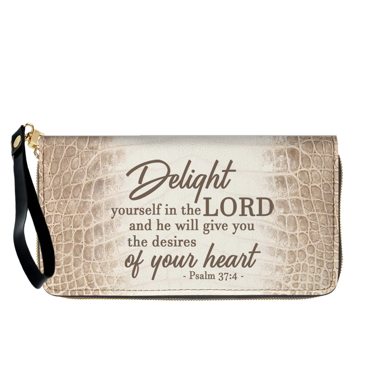 Personalized Christian Leather Handbag & Wallet Set