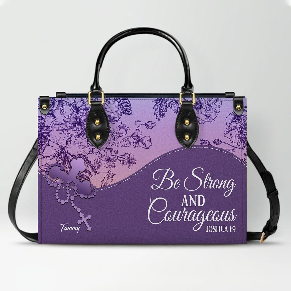 Sapphire Blue Personalized Christian Handbag