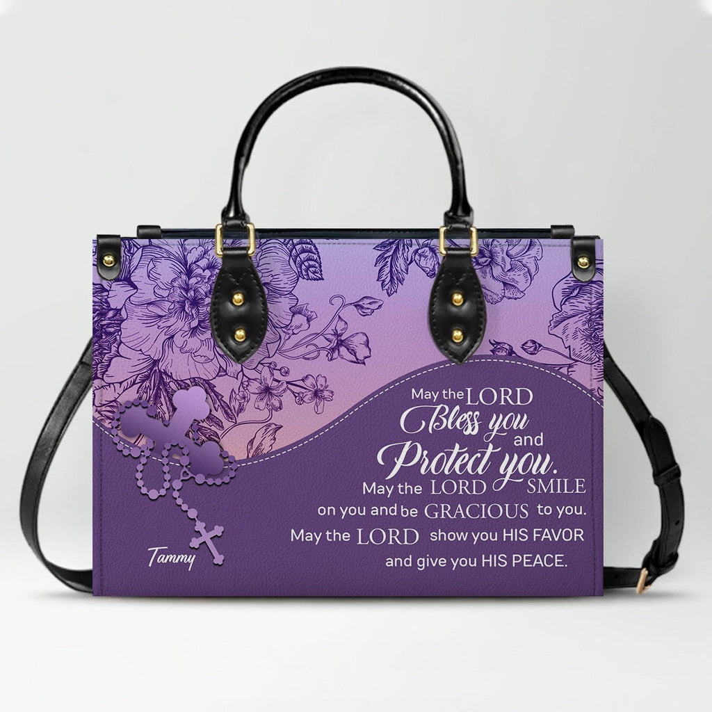 Sapphire Blue Personalized Christian Handbag