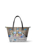 Faith Christian Leather Tote Bag