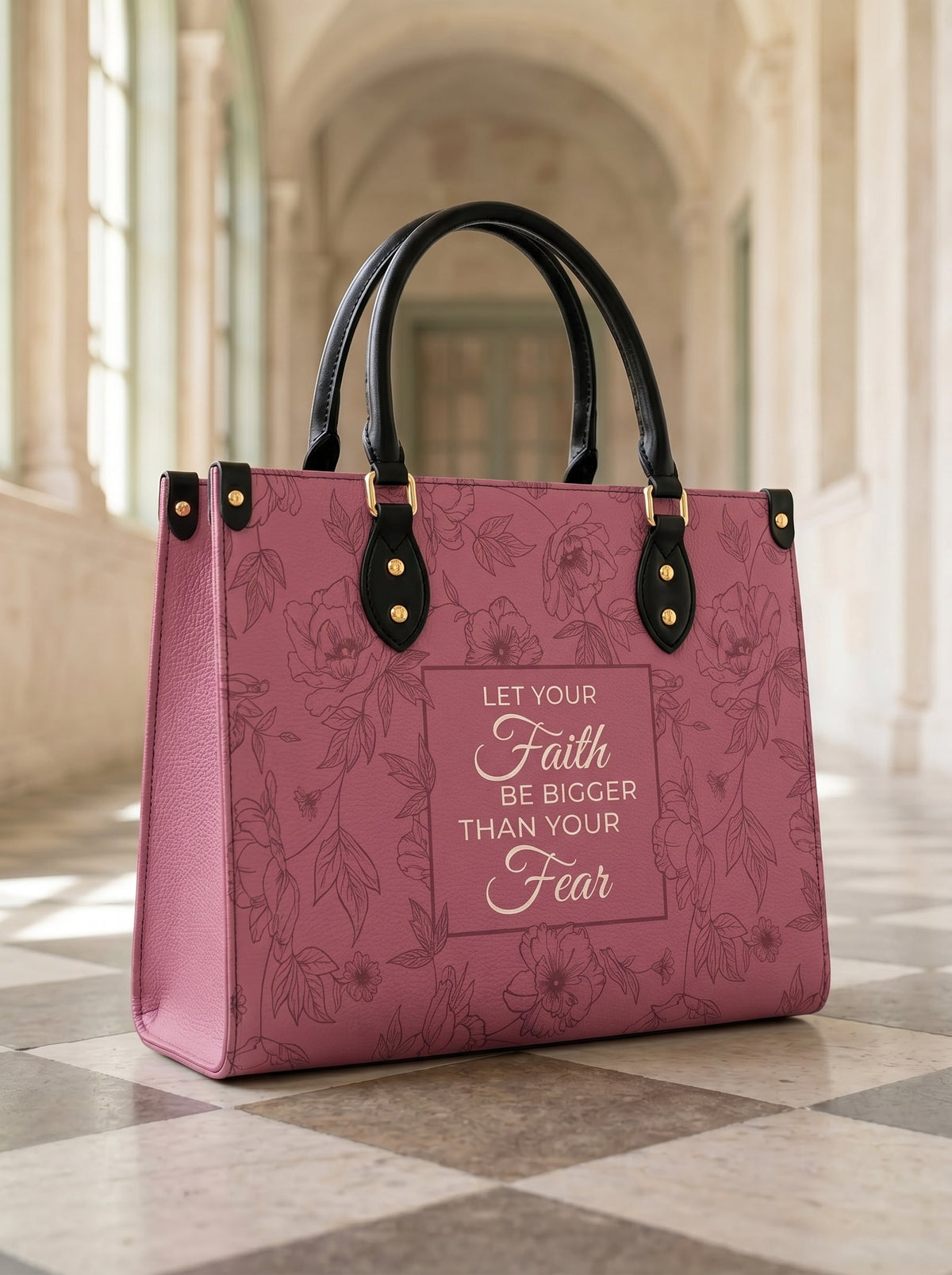 Flourish Women's Leather Handbag
