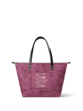 Flourish Classic Leather Tote Bag