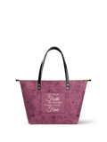 Flourish Elegant Leather Tote Bag