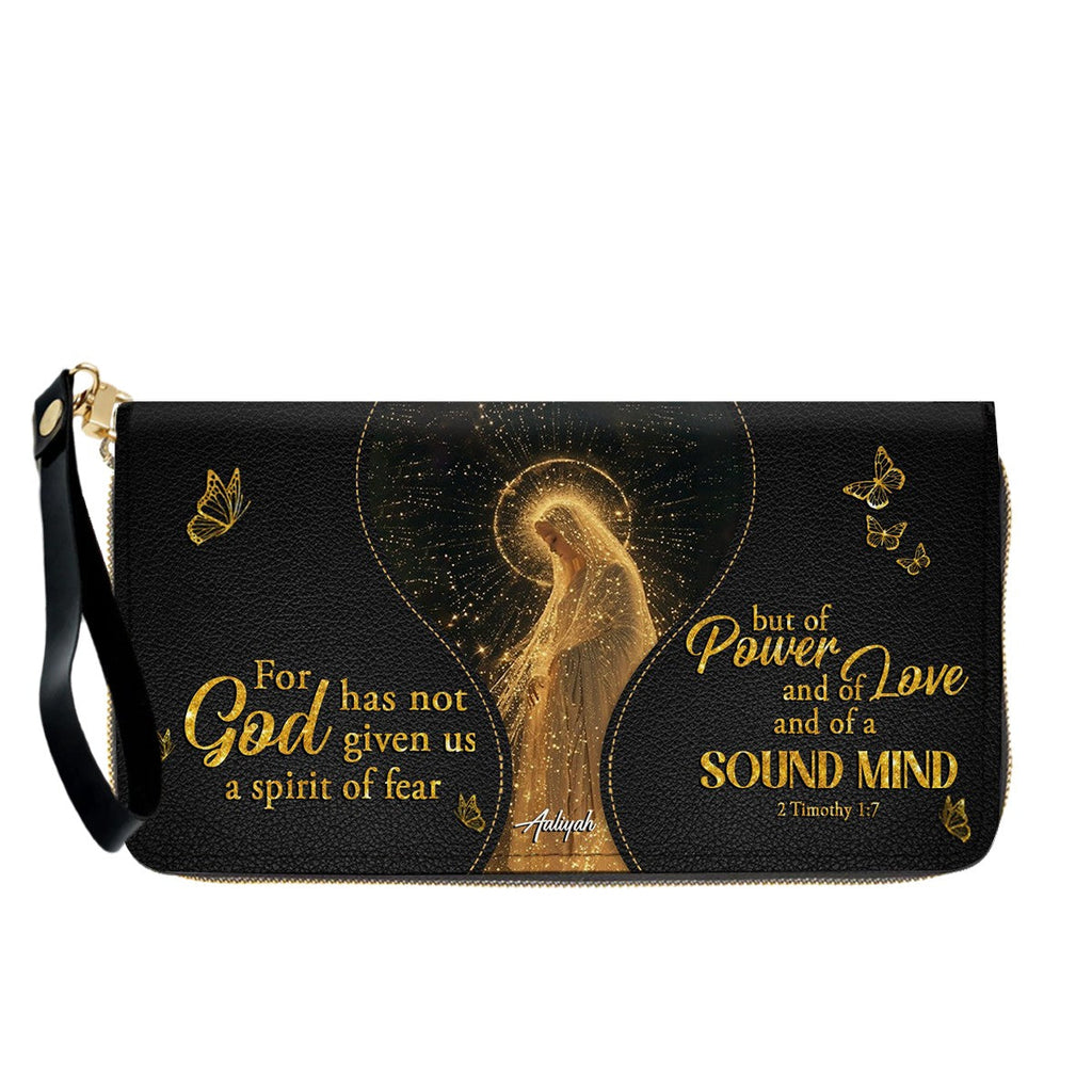 Personalized Christian Leather Handbag & Wallet Set