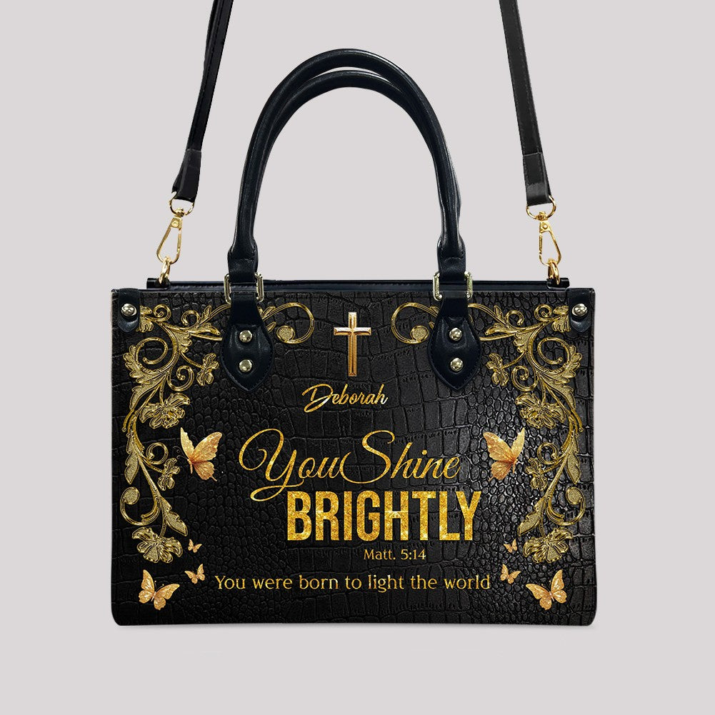 Joyful Christian Leather Handbag - DISC Type I