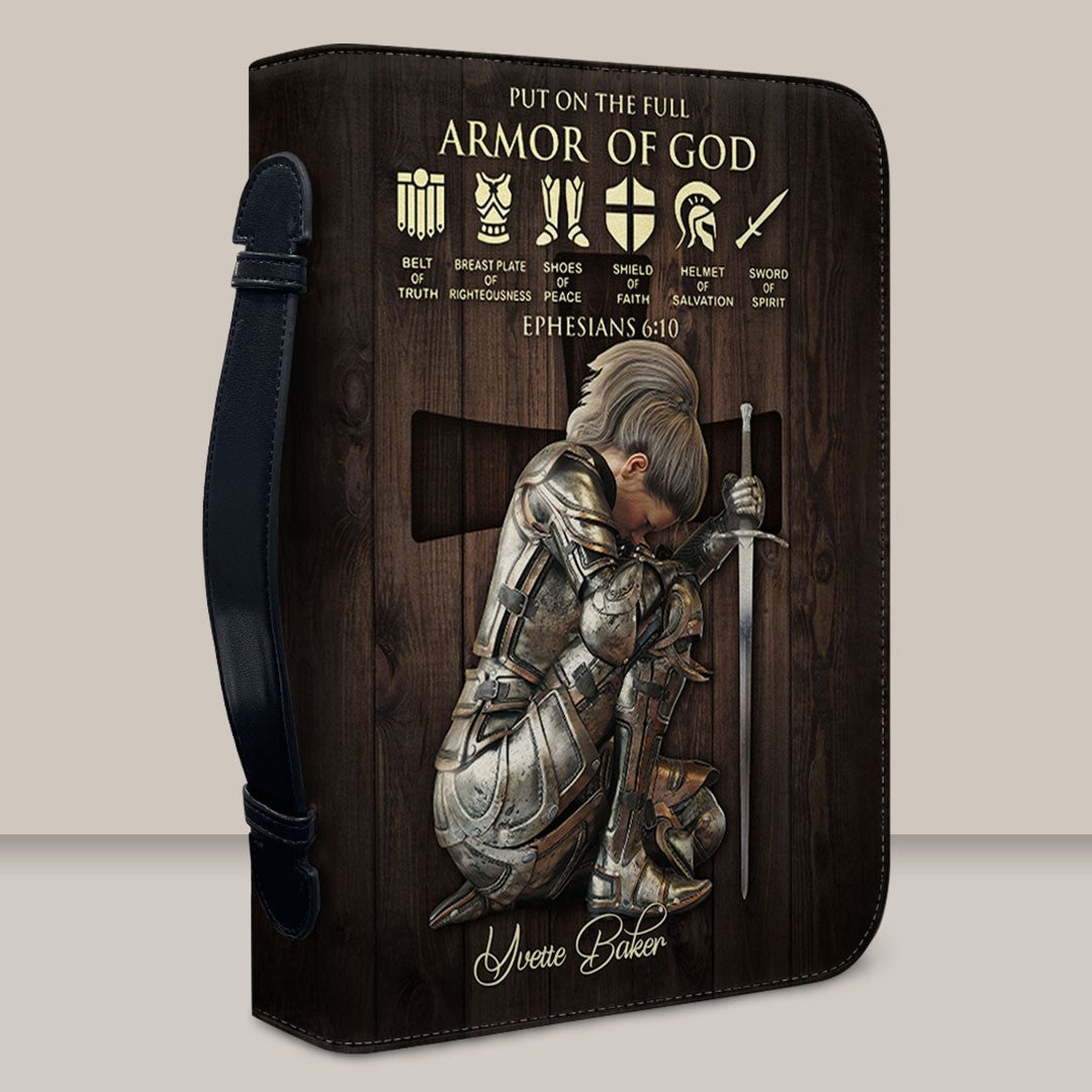 Personalized Armor of God Bible Cover