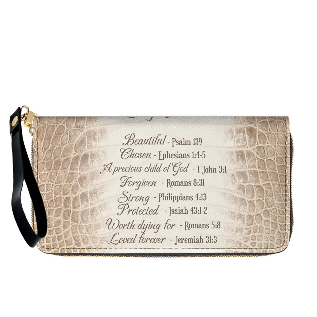 Personalized Christian Leather Handbag & Wallet Set