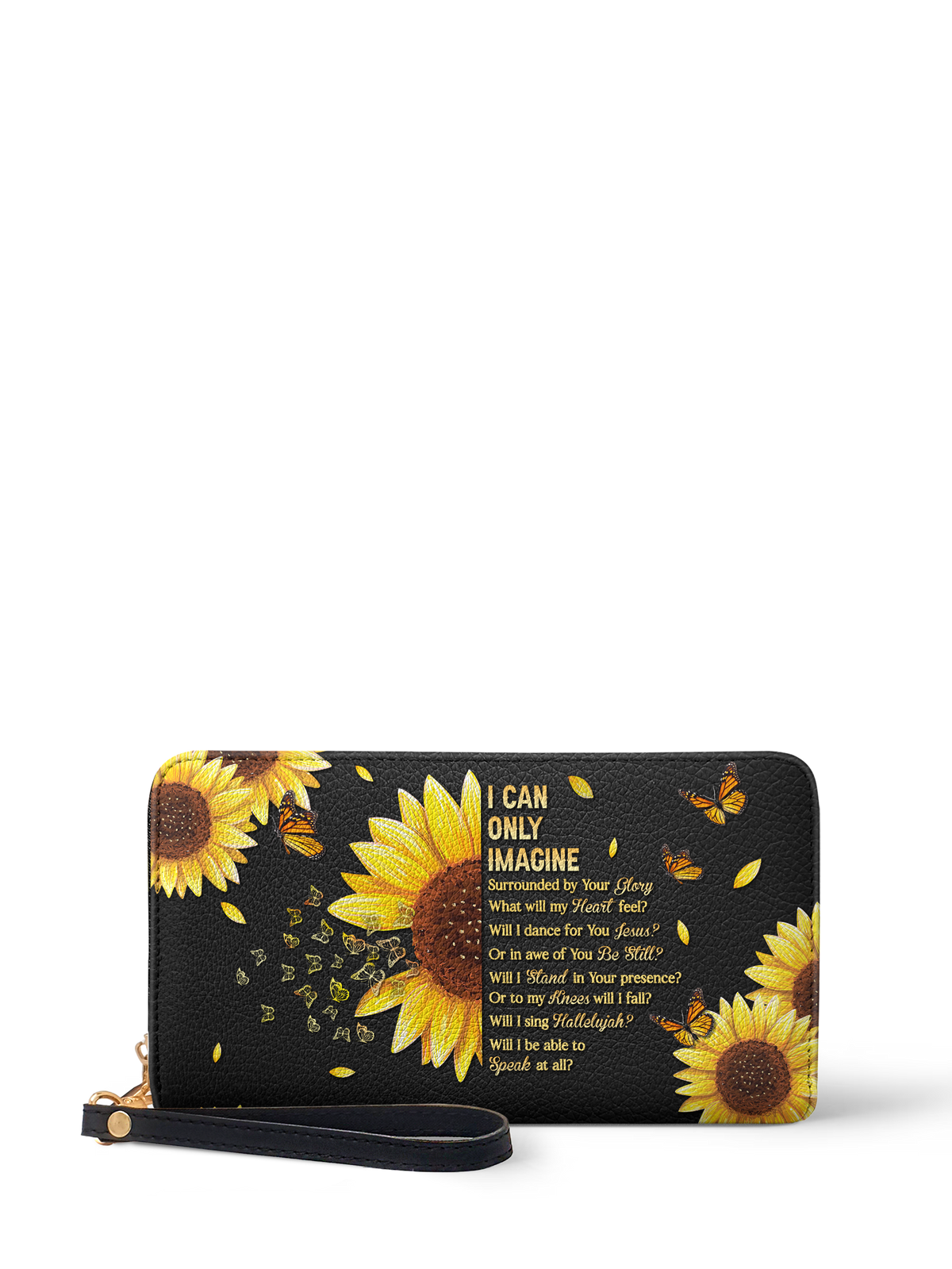 Glory Classic Leather Zipper Wallet